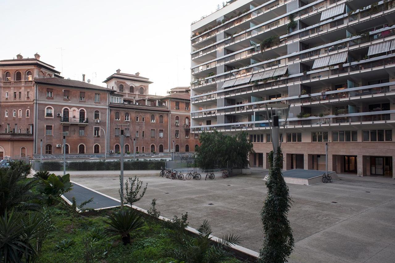 Penthouse 40 In Trastevere With Seasonally Jacuzzi Roma Ngoại thất bức ảnh